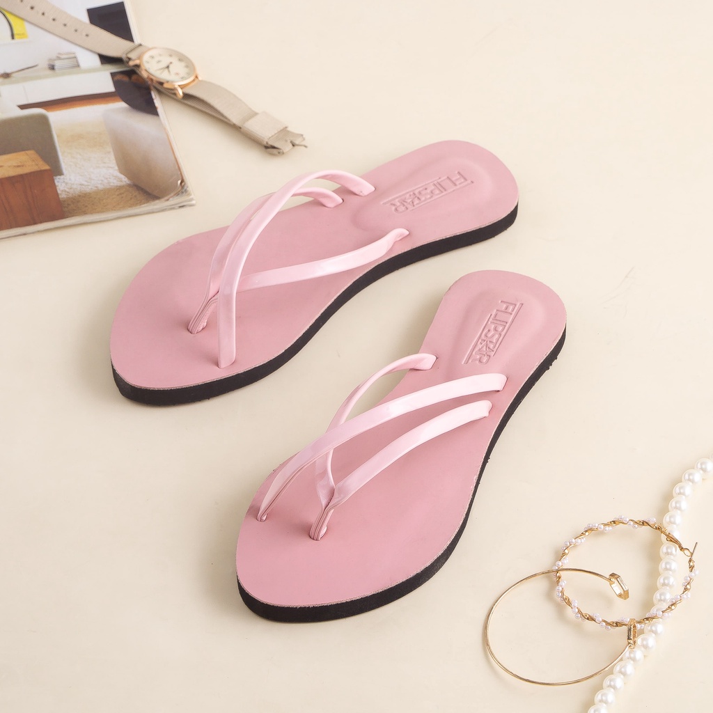 Sandal Jepit Wanita Rubi New Version | Sandal Jepit Cewek | Sandal Modis Kekinian