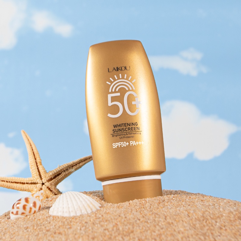 LAIKOU Brightening Sunscreen Melindungi dari Sinar Matahari Sunblock Spf 50 Sun Cream Wajah dan Tubuh