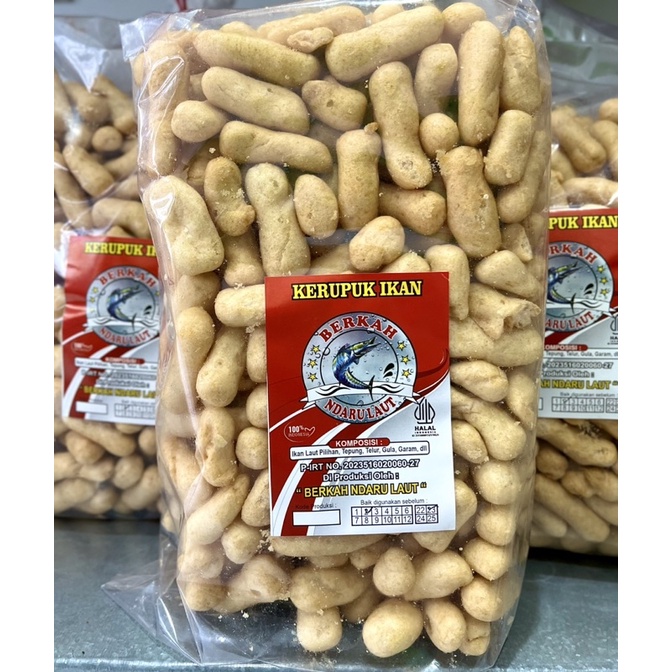 Kakap Tengiri Premium 500GR By NDARULAUT/KrupukTengiri/Amplang/SnackKiloan/SnackOri/SnackLos/Basreng