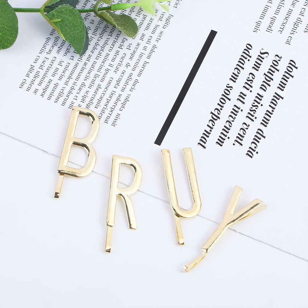 Needway Huruf Jepit Rambut Set Temperamen Elegan Geometri Berongga Hiasan Kepala Gadis Gaya Korea Jepit
