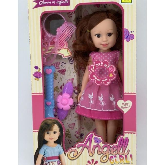 Suka Mainan Anak Perempuan - Boneka Barbie Angel Girls Storraysaa