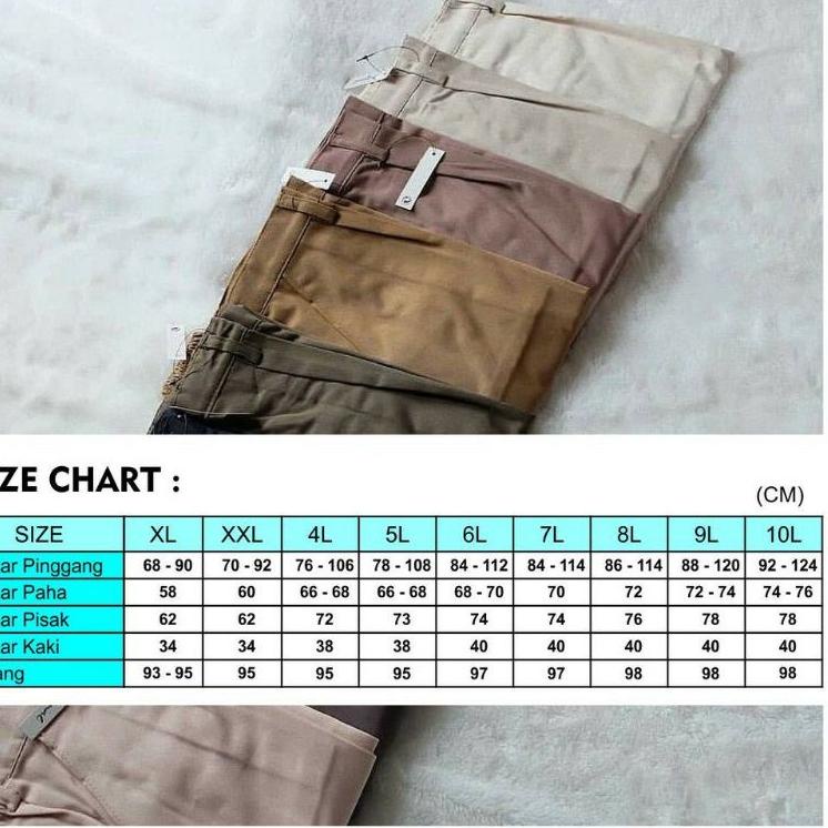 CELANA KERJA FORMAL JUMBO BESAR BB 80-100 KG BAGGY PANTS PANT BEGI CASUAL KERJA KANTOR BAWAHAN BIG B
