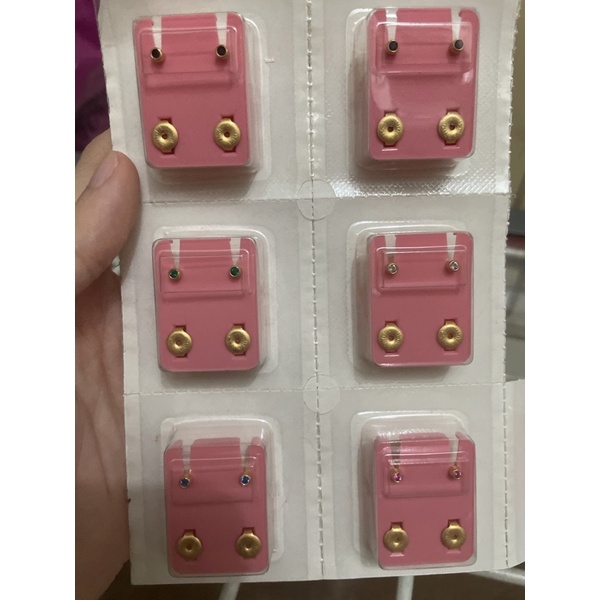 Ukuran S Earrings/ Anting Kerabu Tindik Kuping / Hidung Studex Original Made in USA - Size SMALL[ASL