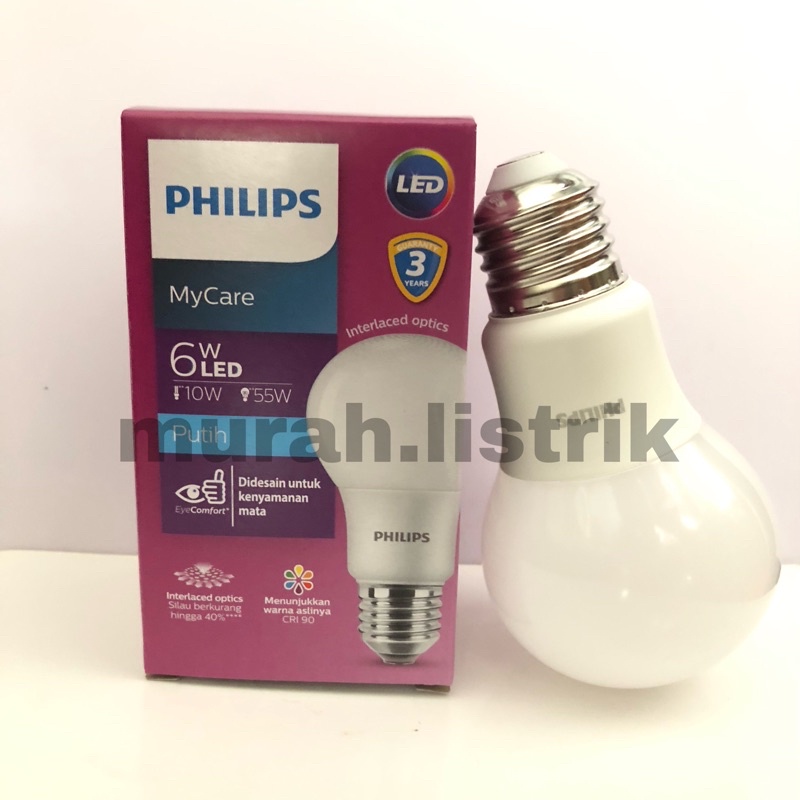 GROSIR Lampu Philips LED 6 Watt Murah Banget