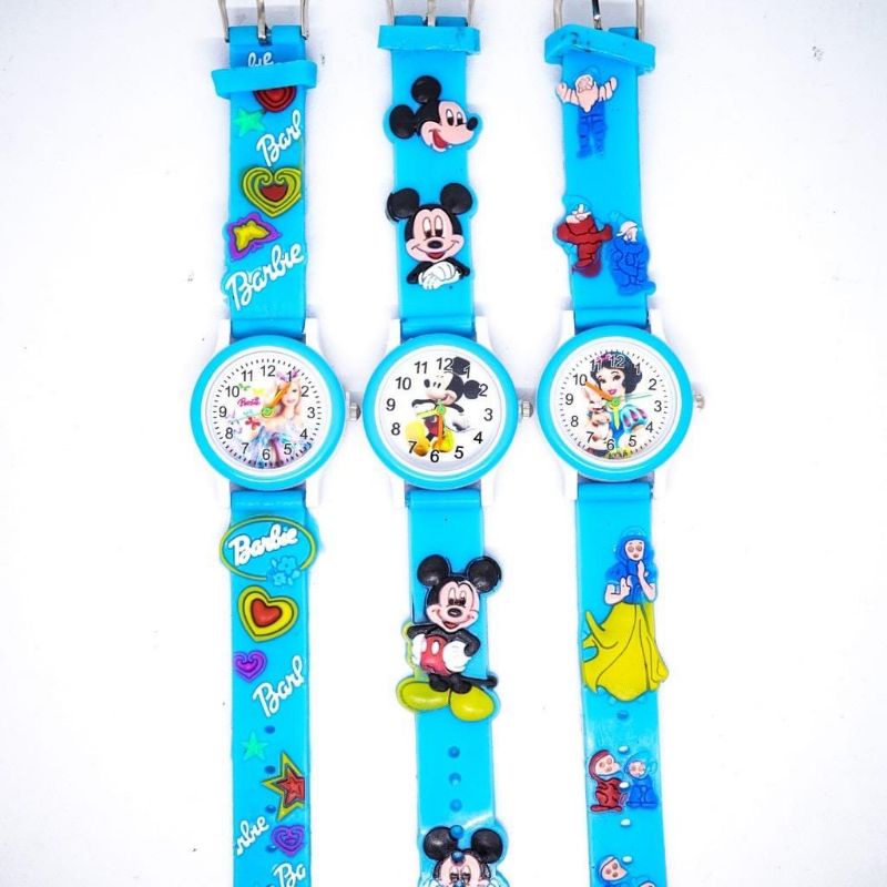 Medan Termurah Motif kartun Jam tangan Import cantik Jam tangan anak lucu