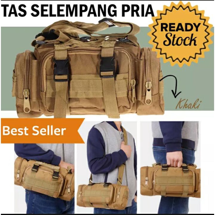 Slempang Army Tabung Tactical ( HARGA GROSIR ) Tas Perkakas atau Tollbag