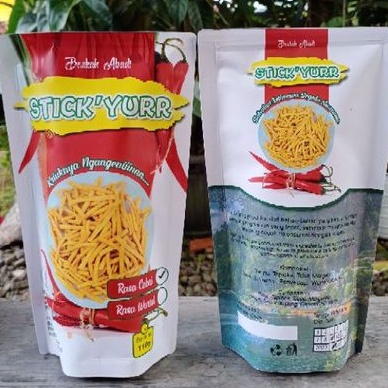 

Stik sayur sawi/cabe/jagung_Stick'yurr (110 gr)