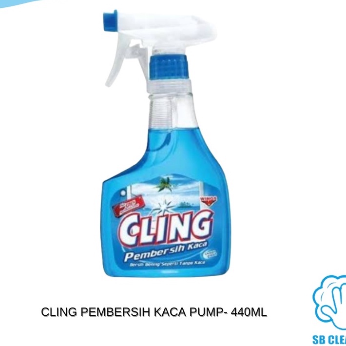 CLING PEMBERSIH KACA 440ML