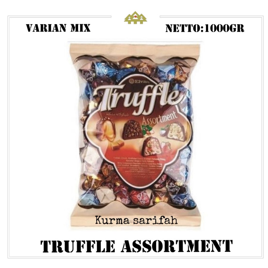 

Coklat Elvan Truffle Assortment-1kg-Mix-Coklat Oleh2 Haji&Umroh