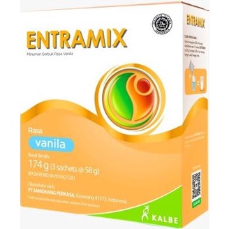 

[ COD ] ENTRAMIX vanila coklat 185 g / Nutrisi Lengkap Dewasa