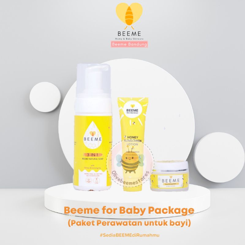 PAKET LENGKAP BEEME | Beeme Skincare Ibu &amp; Anak