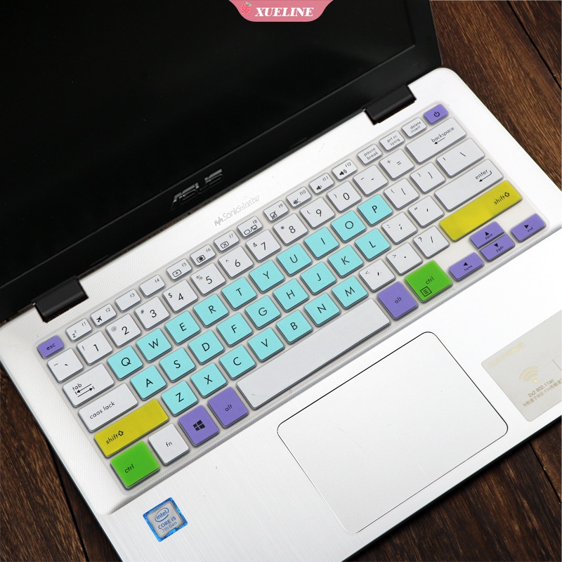 Asus LINGUO S4100VN S4000 Stiker film Silikon Transparan Untuk keyboard laptop 14 &quot;(ZXL)