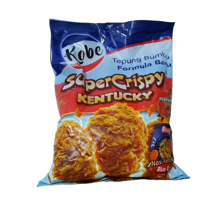 

Tepung Bumbu Ayam Crispy KOBE Super Crispy 850gr