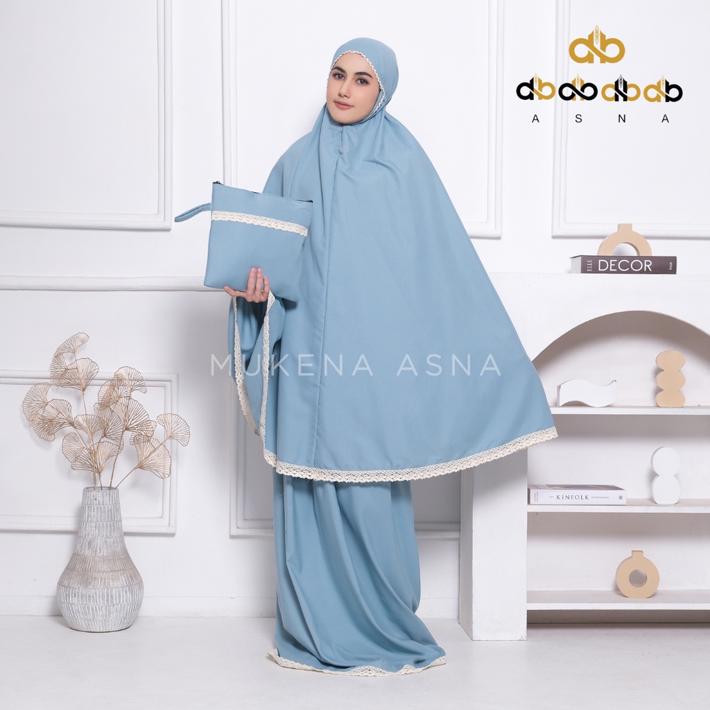 Mukena Dewasa Ahna Travelling Katun