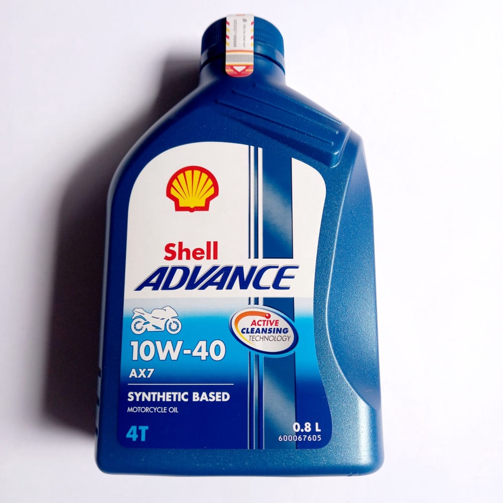 OLI 4 TAK SHELL AX7 4T 0,8L OLI MATIC ORIGINAL SHELL SAE 10W-40