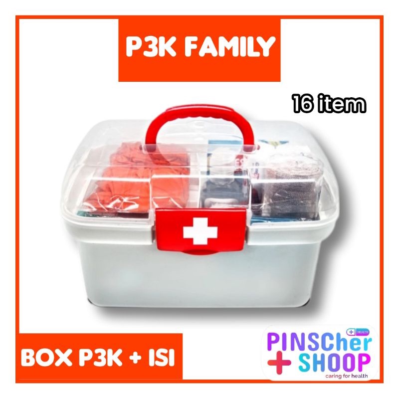 KOTAK P3K JINJING + ISI FAMILY KIT ONEMED