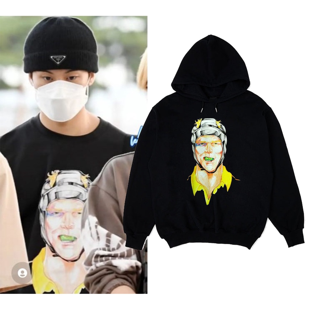 Hoodie nct mark Lee gambar orang