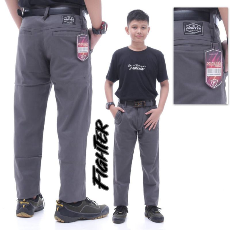 CELANA ANAK CHINO CHINOS PANJANG FIGHTER