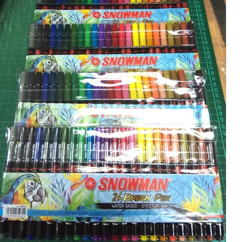 

Update - SET 24 WARNA SNOWMAN BRUSHPEN BM 24 오