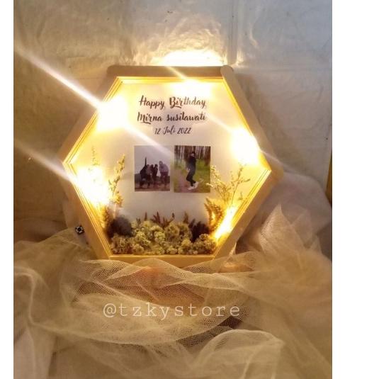 

trx3j3Ix--Kado Unik Hexagon/ kado ultah murah/ frame Hexagon wisuda