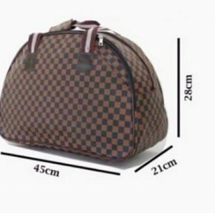 ↭ lf TRAVEL BAG ELLE JUMBO/TRAVEL BAG LV DAMIER/TAS PULANG KAMPUNG MR46