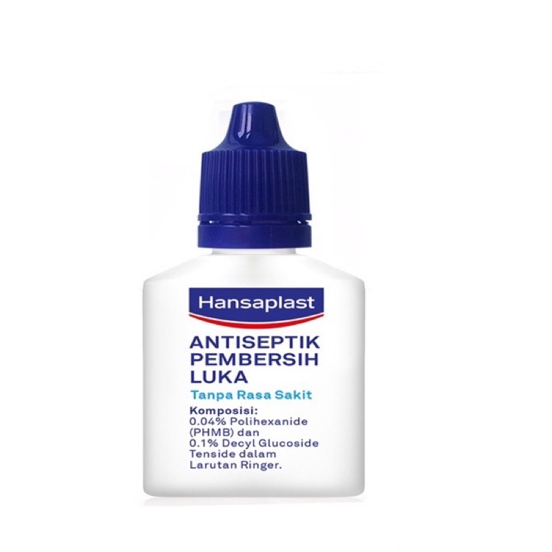 Hansaplast Antiseptik Pembersih Luka Liquid 20 ML / Antiseptik / Perawatan Luka