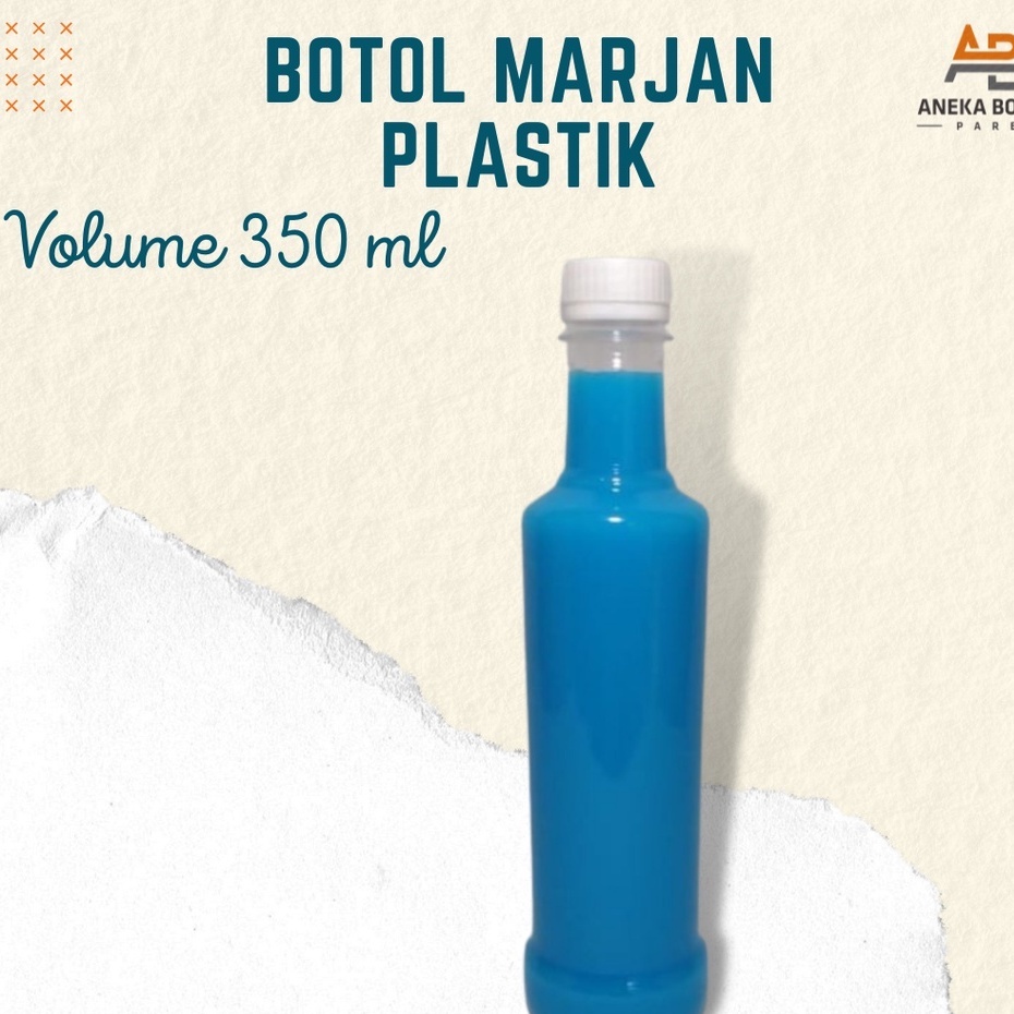 Botol Marjan Plastik 350ml | Botol Madu Plastik | Botol Marjan Plastik HD