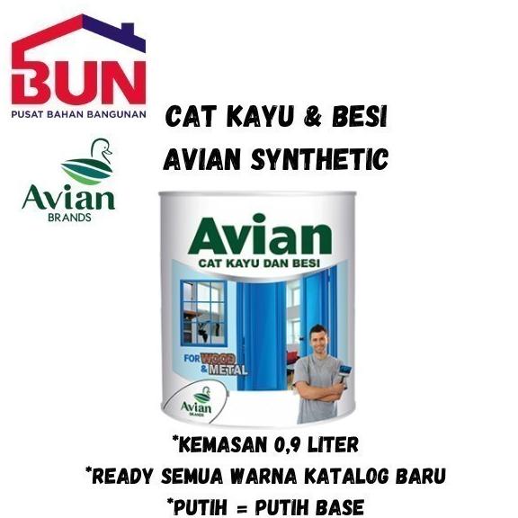 Cat Minyak Avian (1 Kg) - Kayu Dan Besi