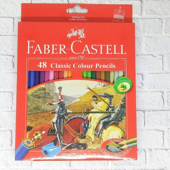 

Hadir Terupdate Pensil Warna : tipe 48 warna Classic Faber Castell