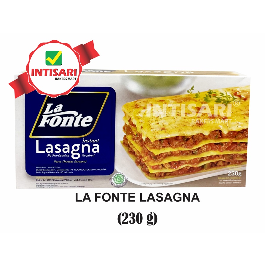 

LA FONTE LASAGNA 230 G