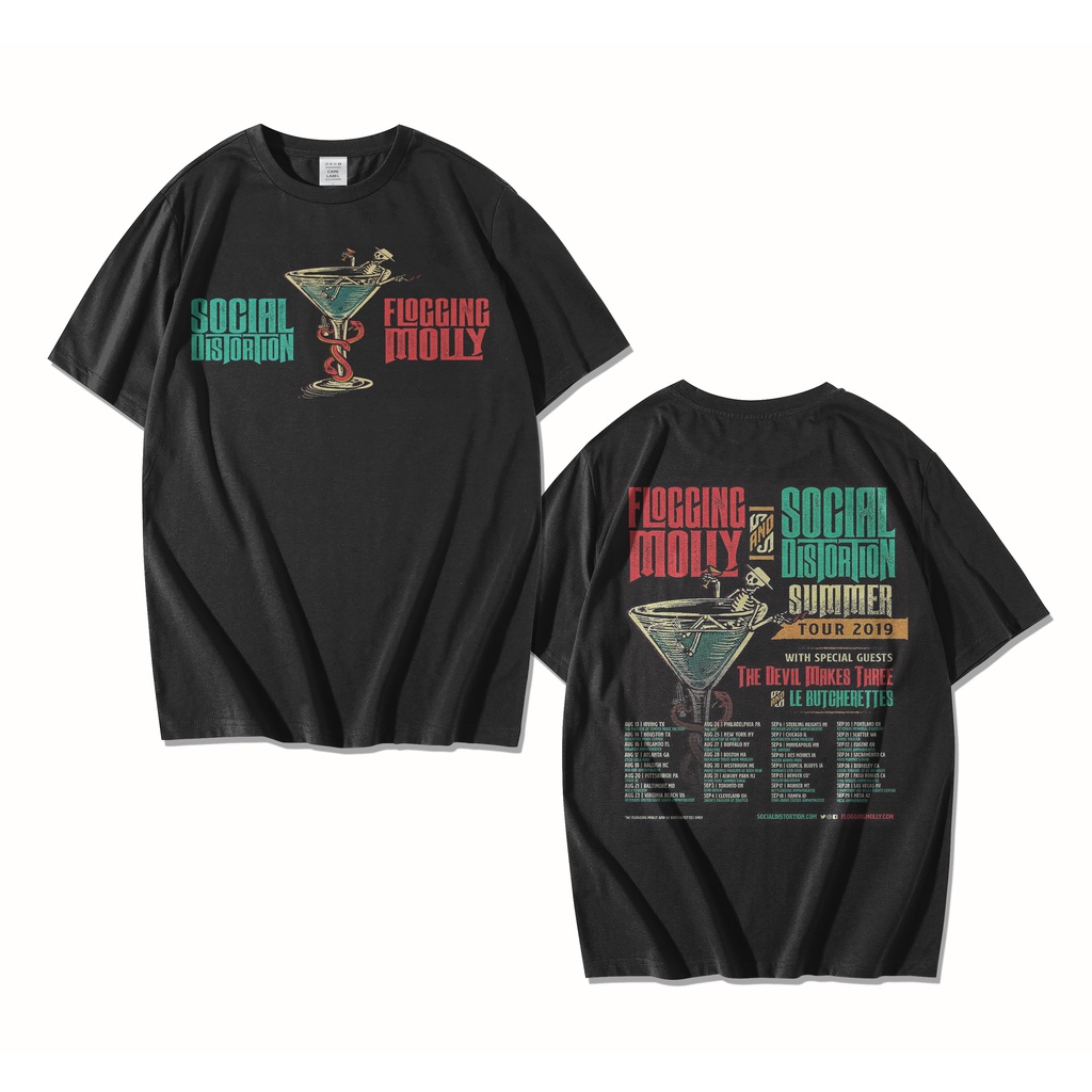 Kaos Musik Social Distortion - Flogging Molly Summer Tour 2019
