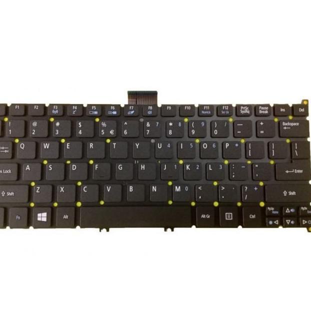 Kirim Langsung VBFNJ Keyboard Notebook Acer Aspire ONE 725 726 756 - HITAM 73 Terbaru