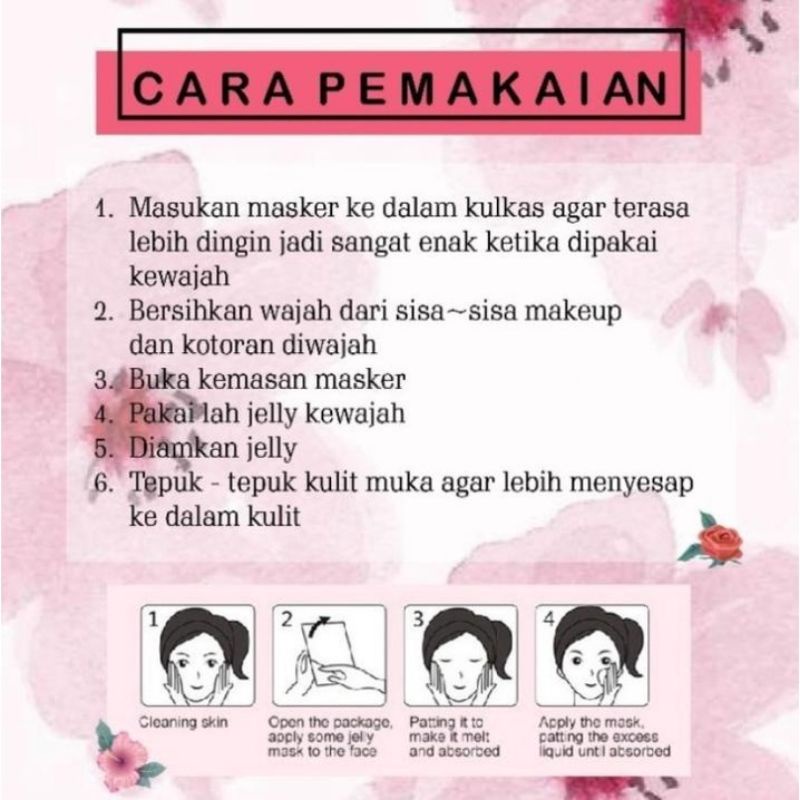 Jelly Mask Masker Jelly