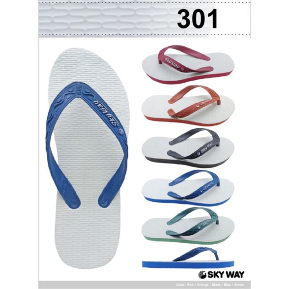 Sandal Skyway Classic Top Putih, Sandal Pria Wanita Remaja