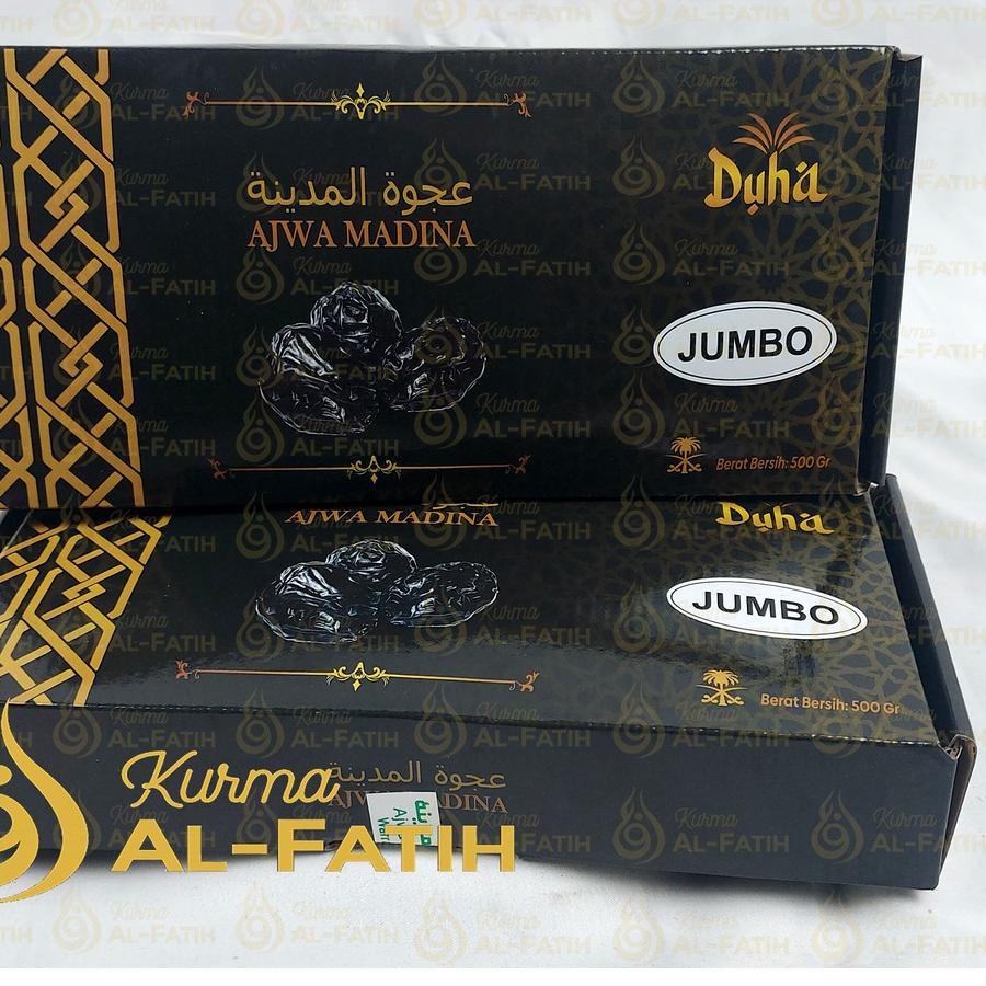 

EXCLUSIVE!Kurma Ajwa Jumbo 500gr Kurma Nabi asli Madinah Premium Super XL|RA2