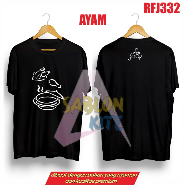 MURAH!!! KAOS IN THE SOOP NEW BYK VERSI RFJ332 UP TO 3XL