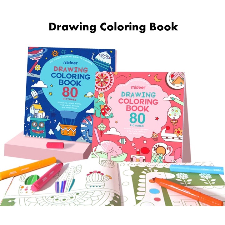 Jual Mideer Coloring Book Buku Mewarnai Mideer Shopee Indonesia