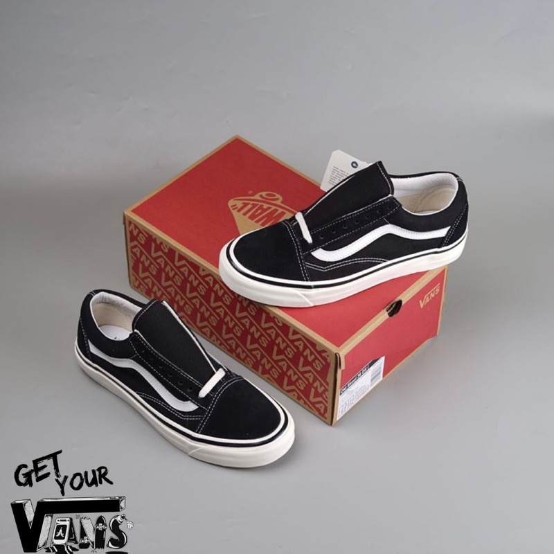 Vans Old skool Anaheim Style 36 Dx Black White Original 100% Bnib