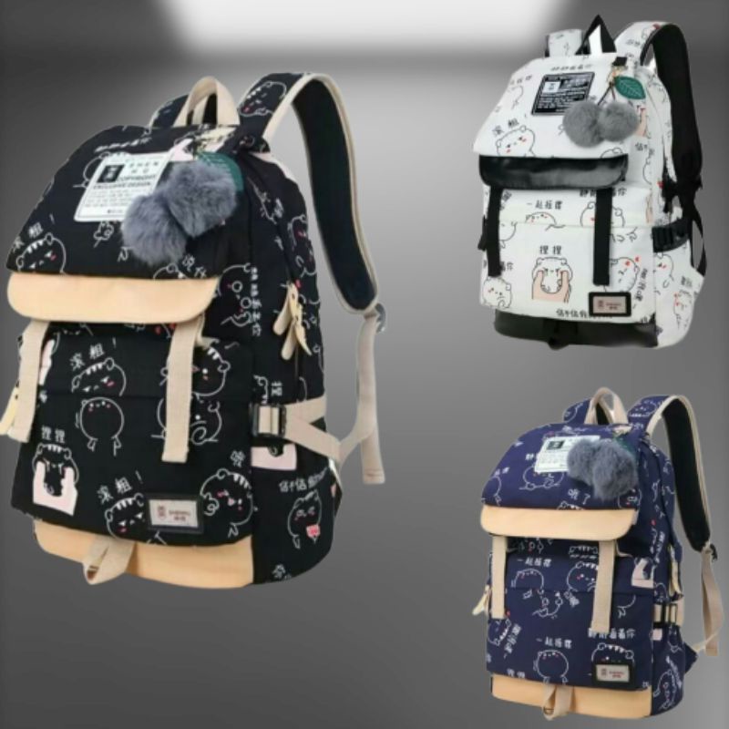 New Arrival_Tas Anak Sekolah Laki Laki Sd Backpack Ransel Backpack Cowok Cewek Set R9I7 Gr RW402