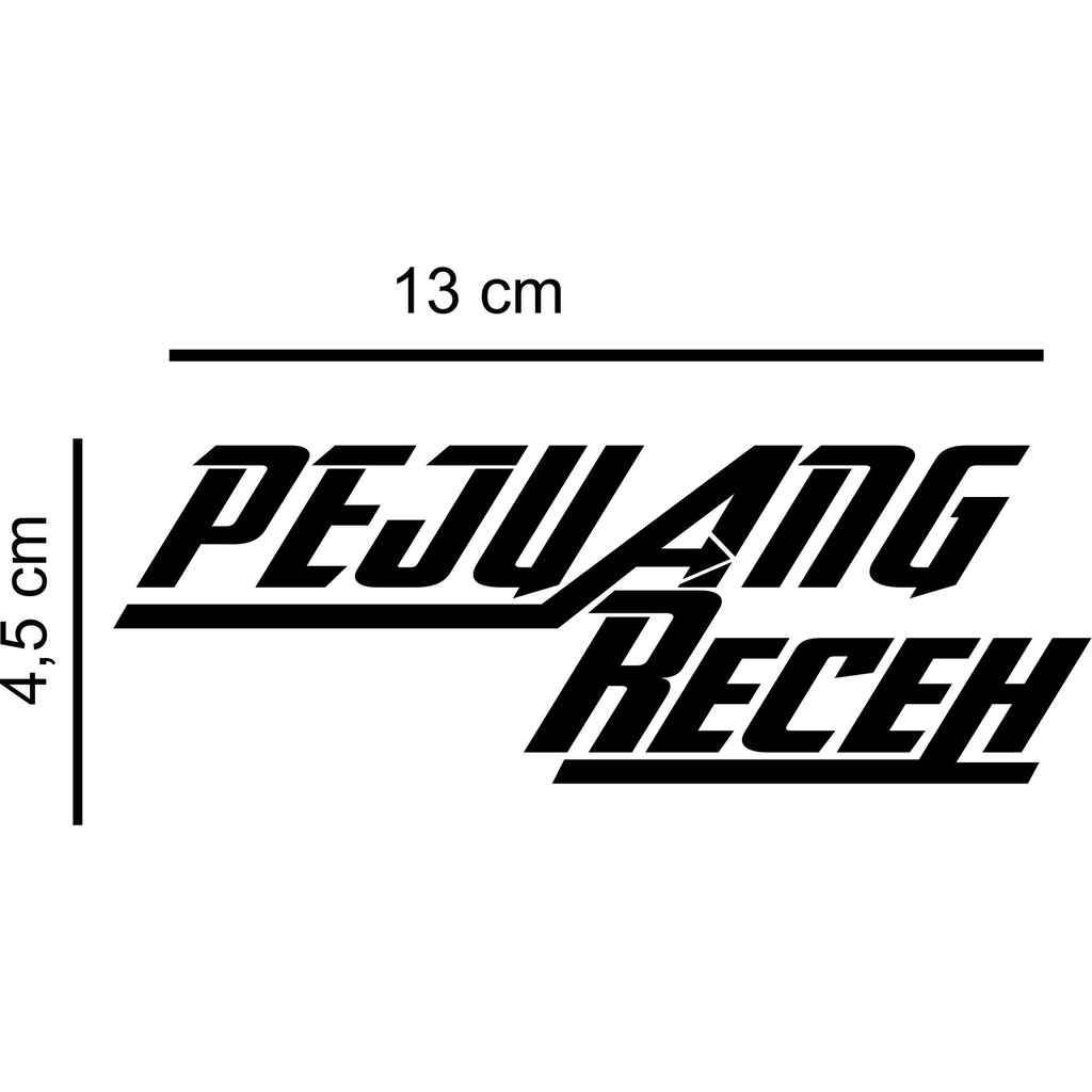cutting sticker pejuang receh