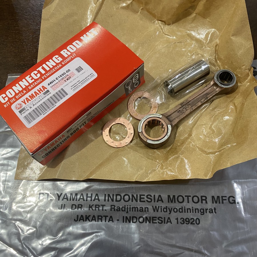 4WH STANG SEHER CONNECTING ROD KIT F1ZR FIZR FORCE 1 ZR ALFA FIZ F1Z R FI F1 R FORCE1 CONROD BATANG 