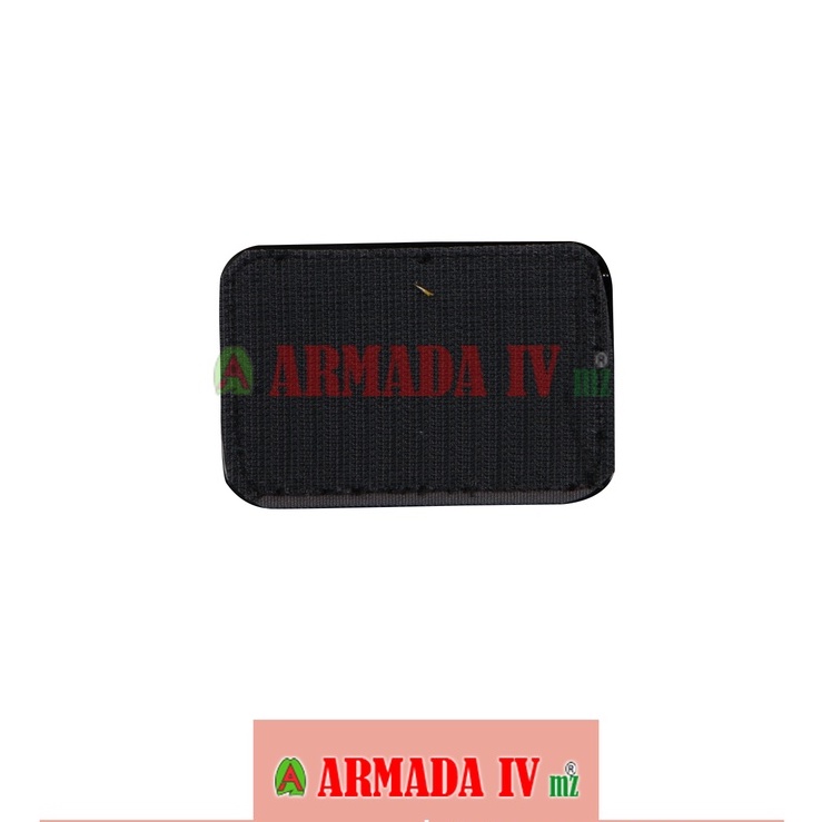 Patch Rubber Velcro Logo Satpol PP Rekat Kotak