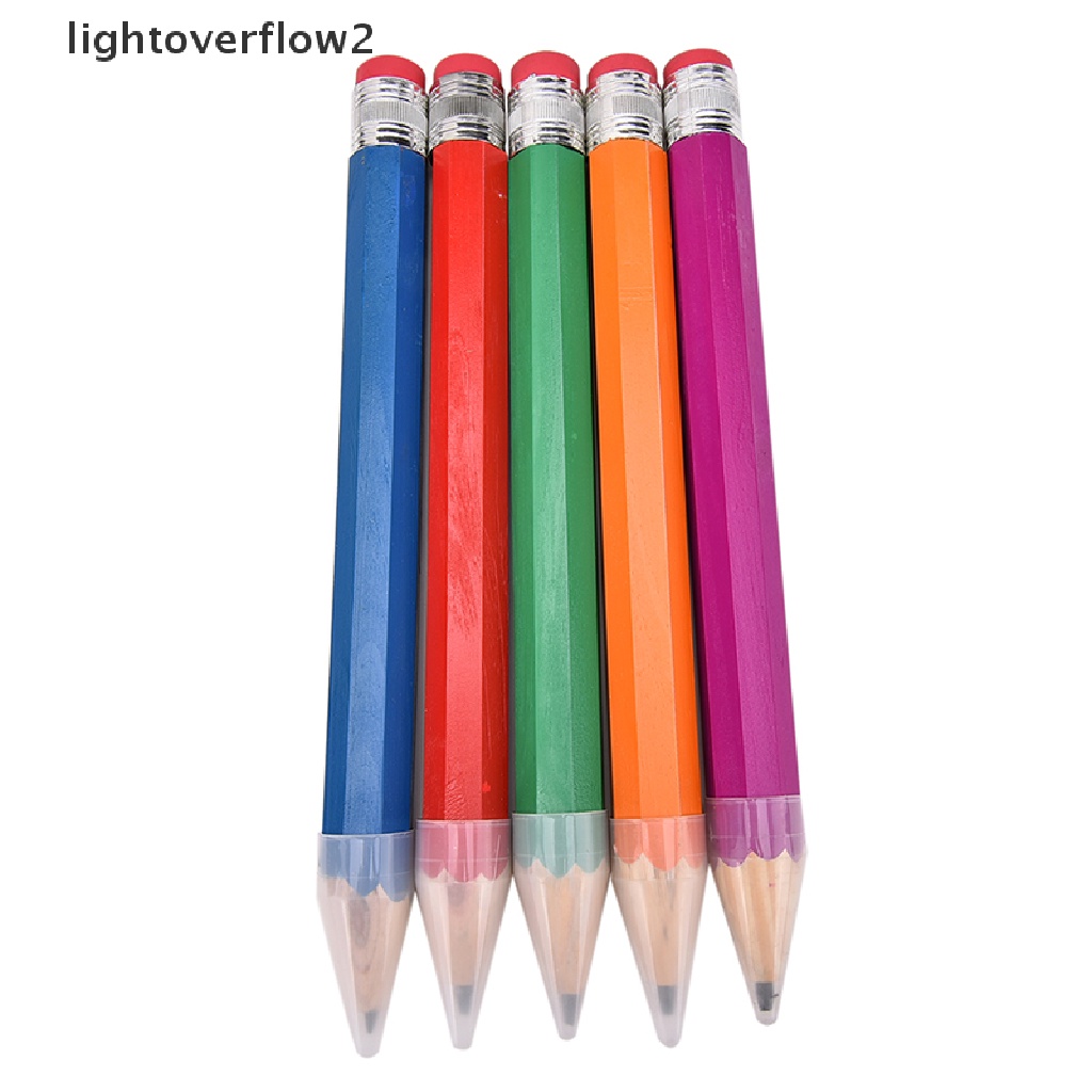 (lightoverflow2) 1pc Pensil Besar 35cm Untuk Anak / Pelajar