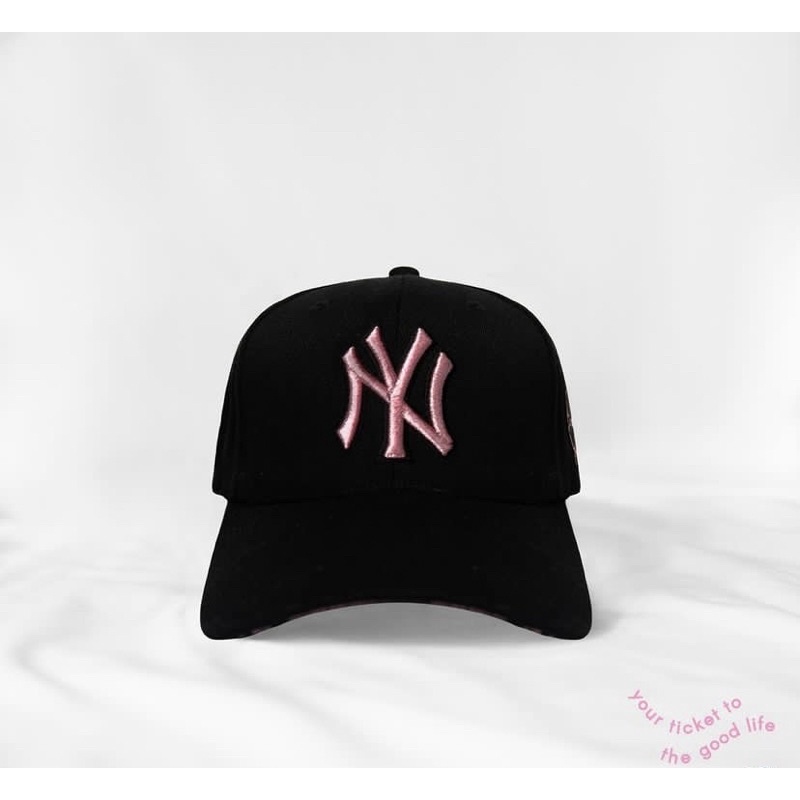 Black Pink Yankees MLB Cap Preloved