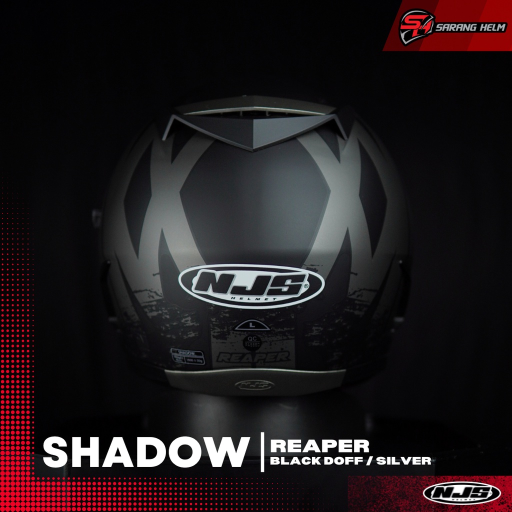 NJS SHADOW REAPER BLACK / SILVER