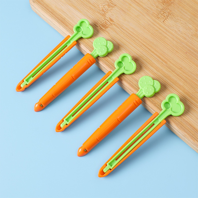 Klip Segel Kemasan Makanan Penjepit Snack Makanan Penyegel Bungkusan Jepit bungkus 1 Set Isi 5 Pcs MALLSHOPPING