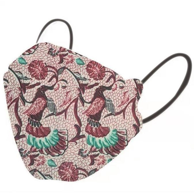 MASKER KF94 BATIK CAREION MASKER KF 94 4PLY MOTIF BATIK ISI 10PC 25-ohmgrosir Segera Beli