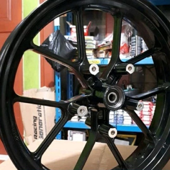 Velg depan double disc ninja 250 upgrade r25