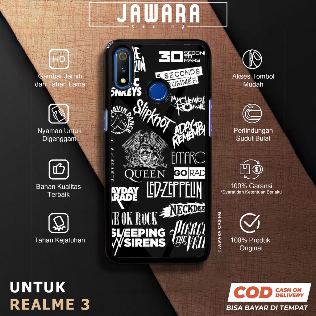 Jual Case Realme Case Hp Realme Premium Glossy Jawara Casing Mscb