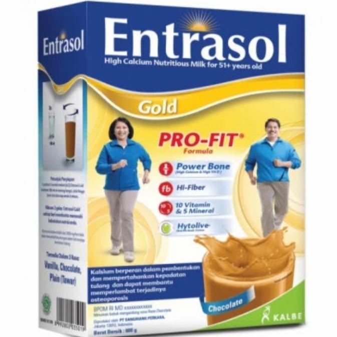 

[ COD ] entrasol gold coklat 600gr
